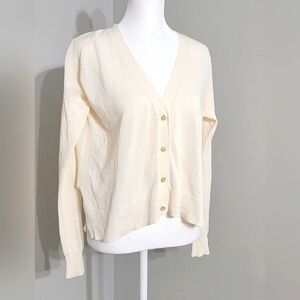 Madewell Cream Cardigan Women's Size XS